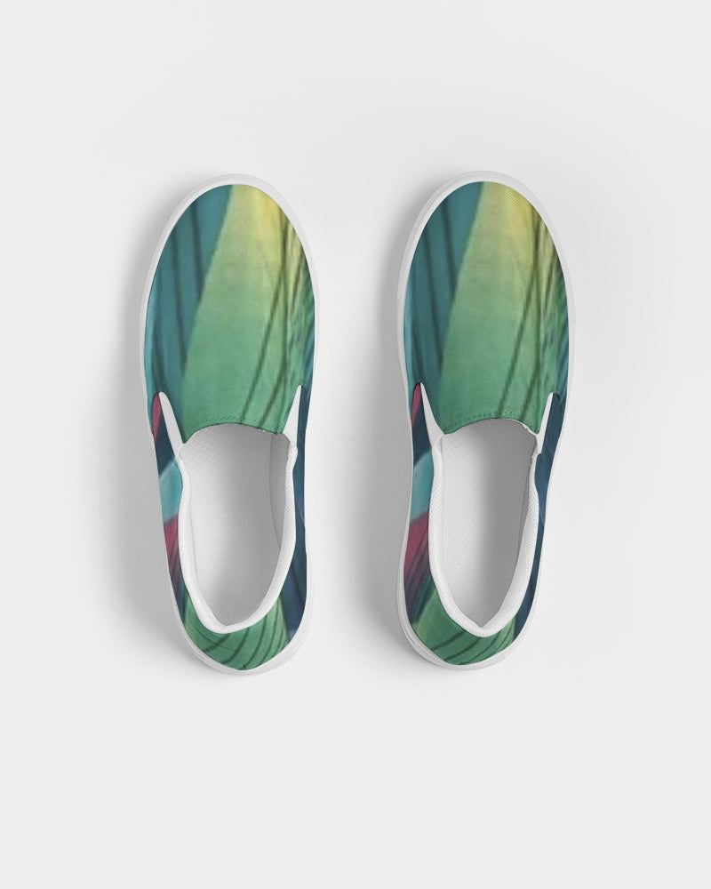 fzwear stripe women's slip-on canvas shoe