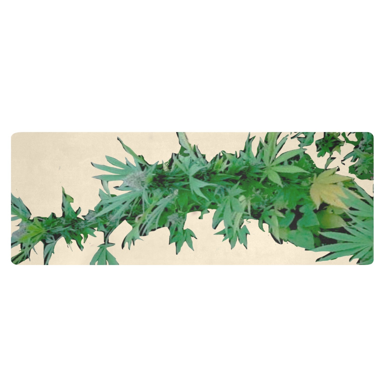 fz bud kitchen mat one size / fz kitchen bud mat - beige kitchen mat 48"x17"