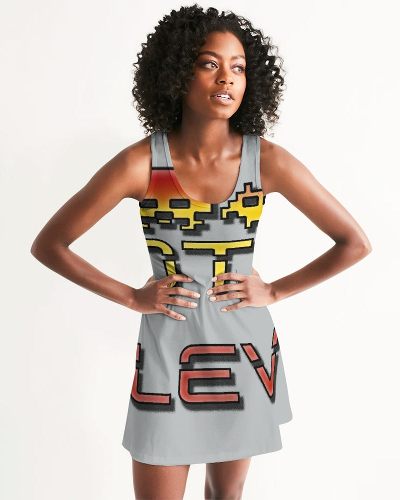 flying grey women's racerback dress