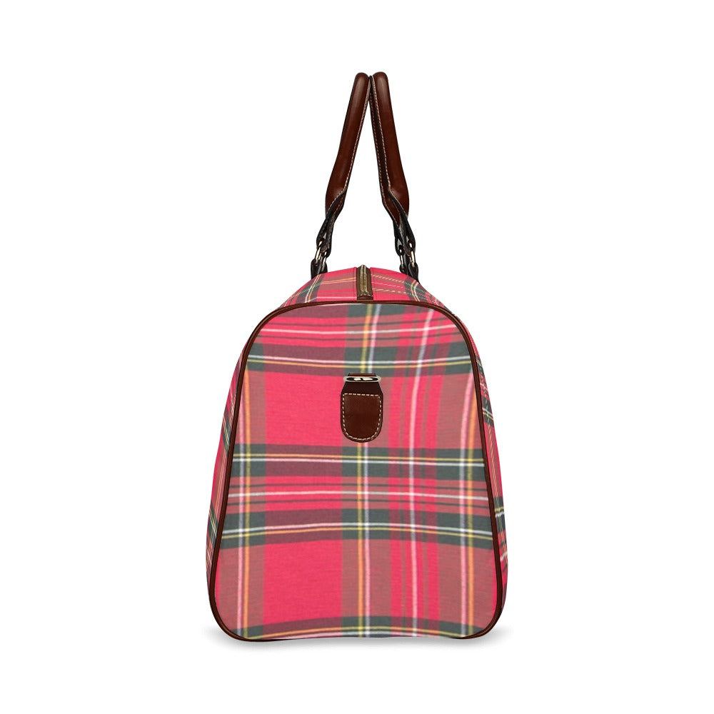 fz plaid travel bag too