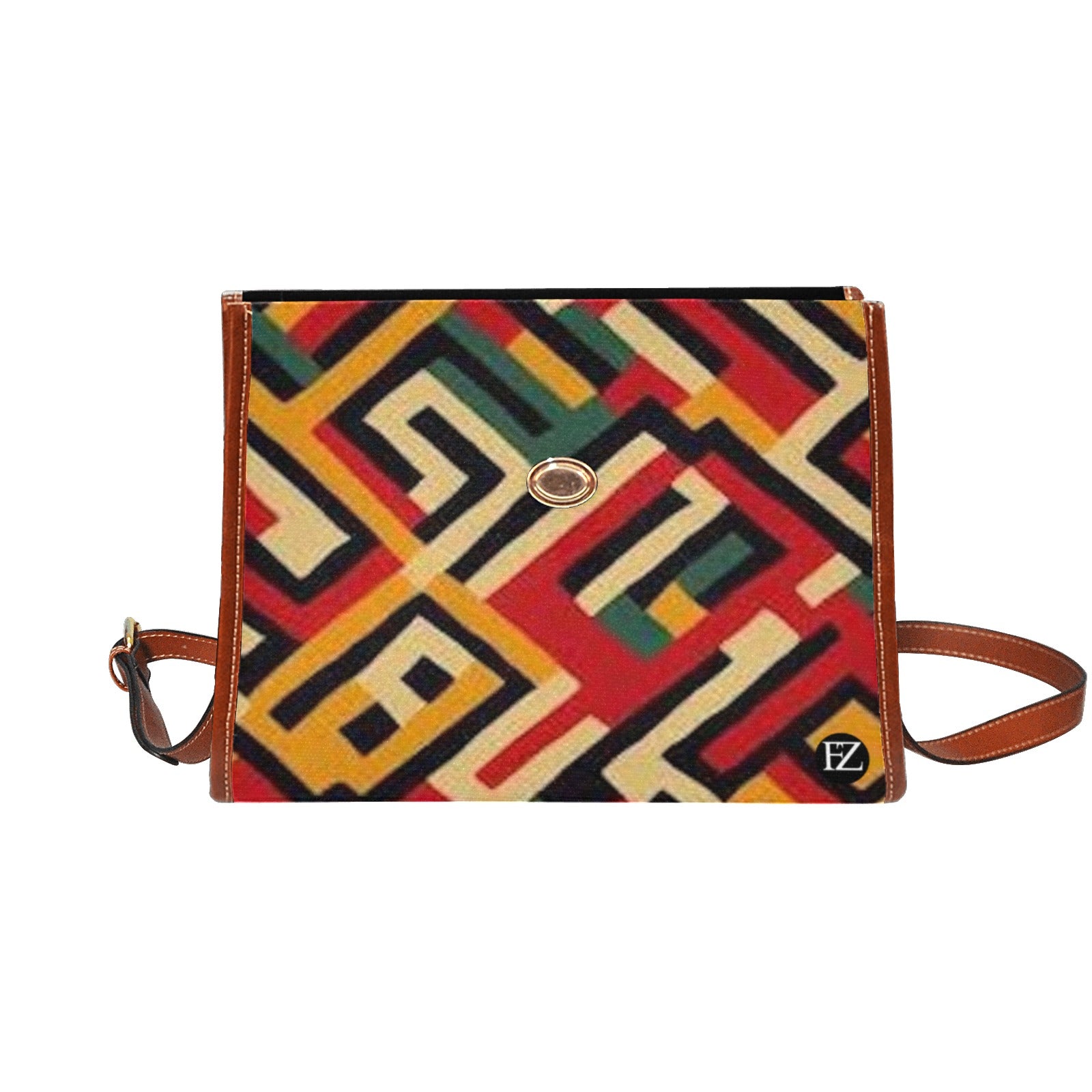 FZ AFRICAN PRINT HANDBAG 1 - FZwear