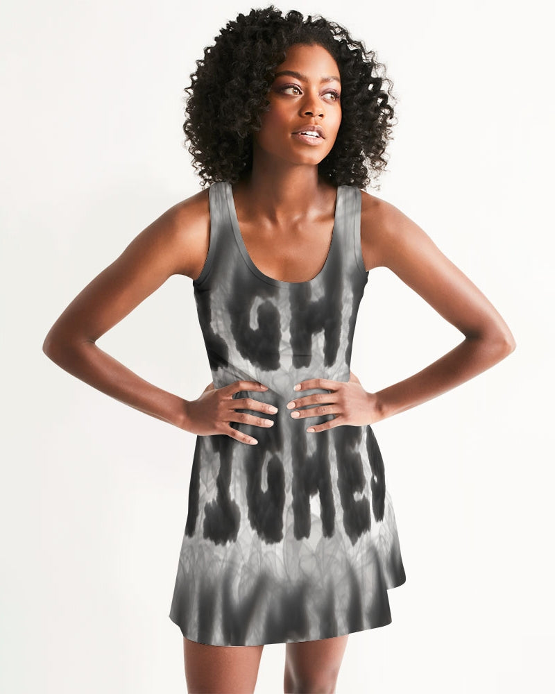weed zone women's racerback dress