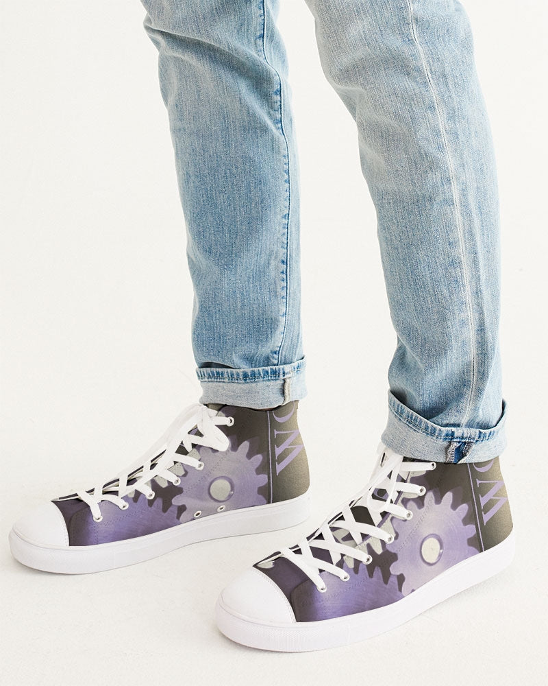 fz worth men's hightop canvas shoe