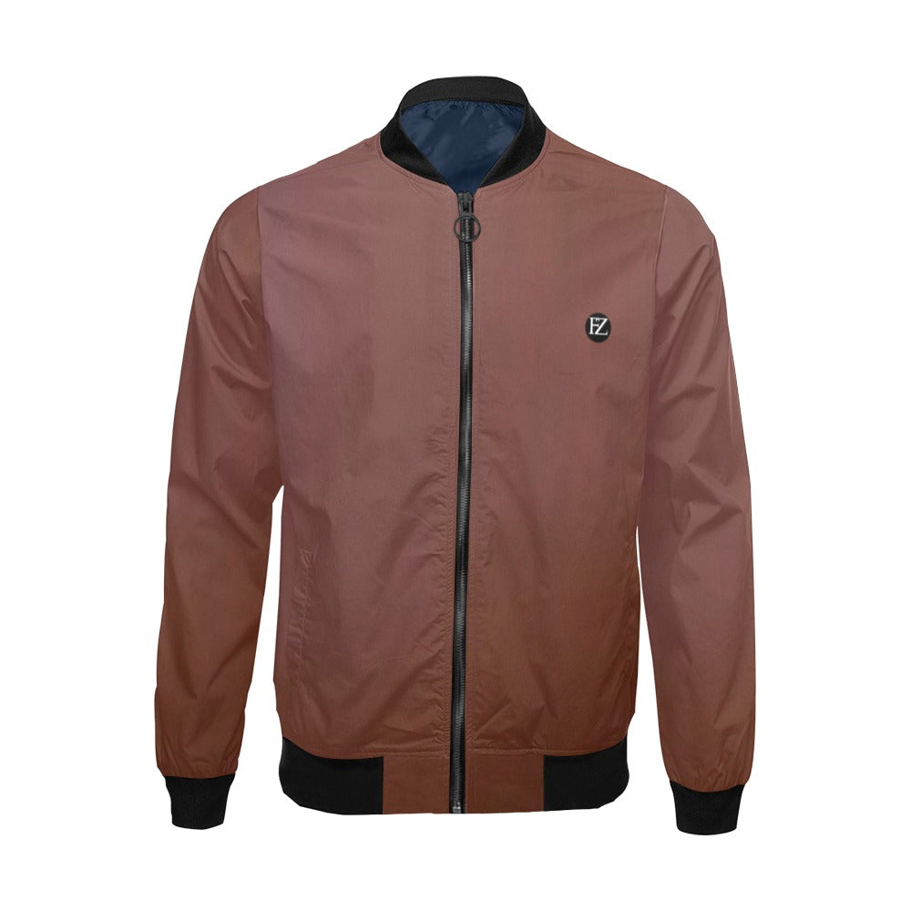 fz men's designer jacket- zone men's all over print casual jacket (model h19)