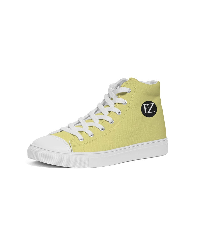 yellowstone zone men's hightop canvas shoe