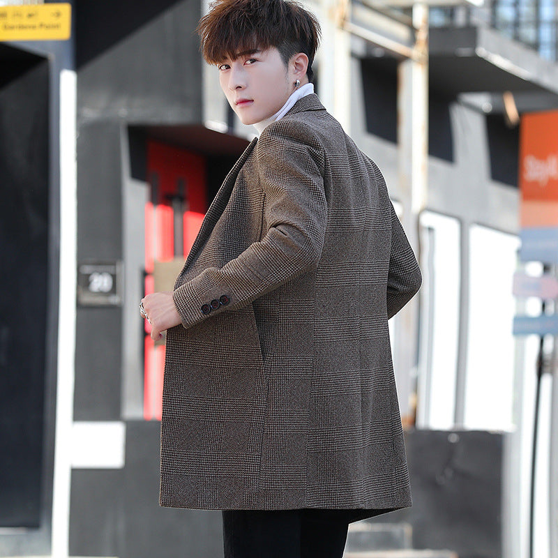 fz windbreaker men's wool woolen jacket