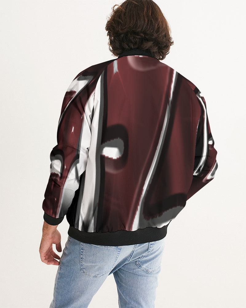 the zone circle men's bomber jacket