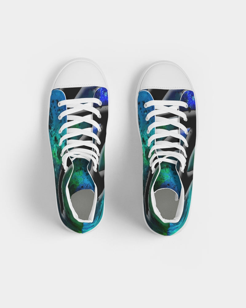 fz future zone women's hightop canvas shoe