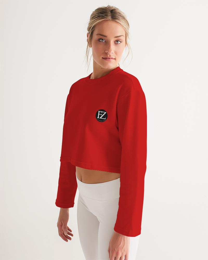 fire flite women's cropped sweatshirt