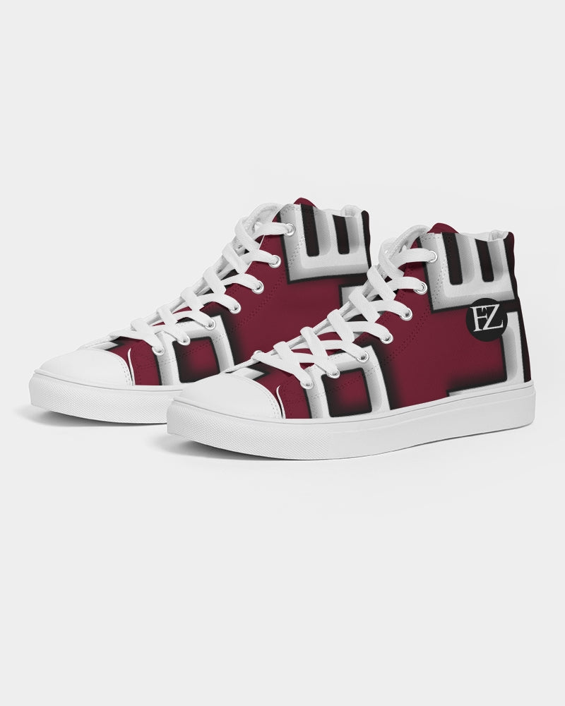 fz zone men's hightop canvas shoe