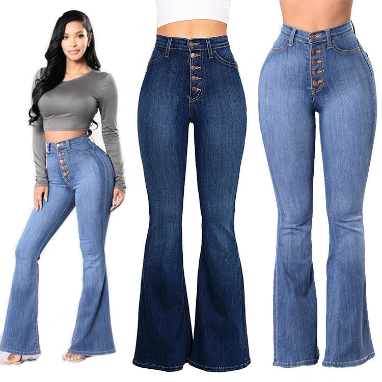 fz women's high-waist jeans pants