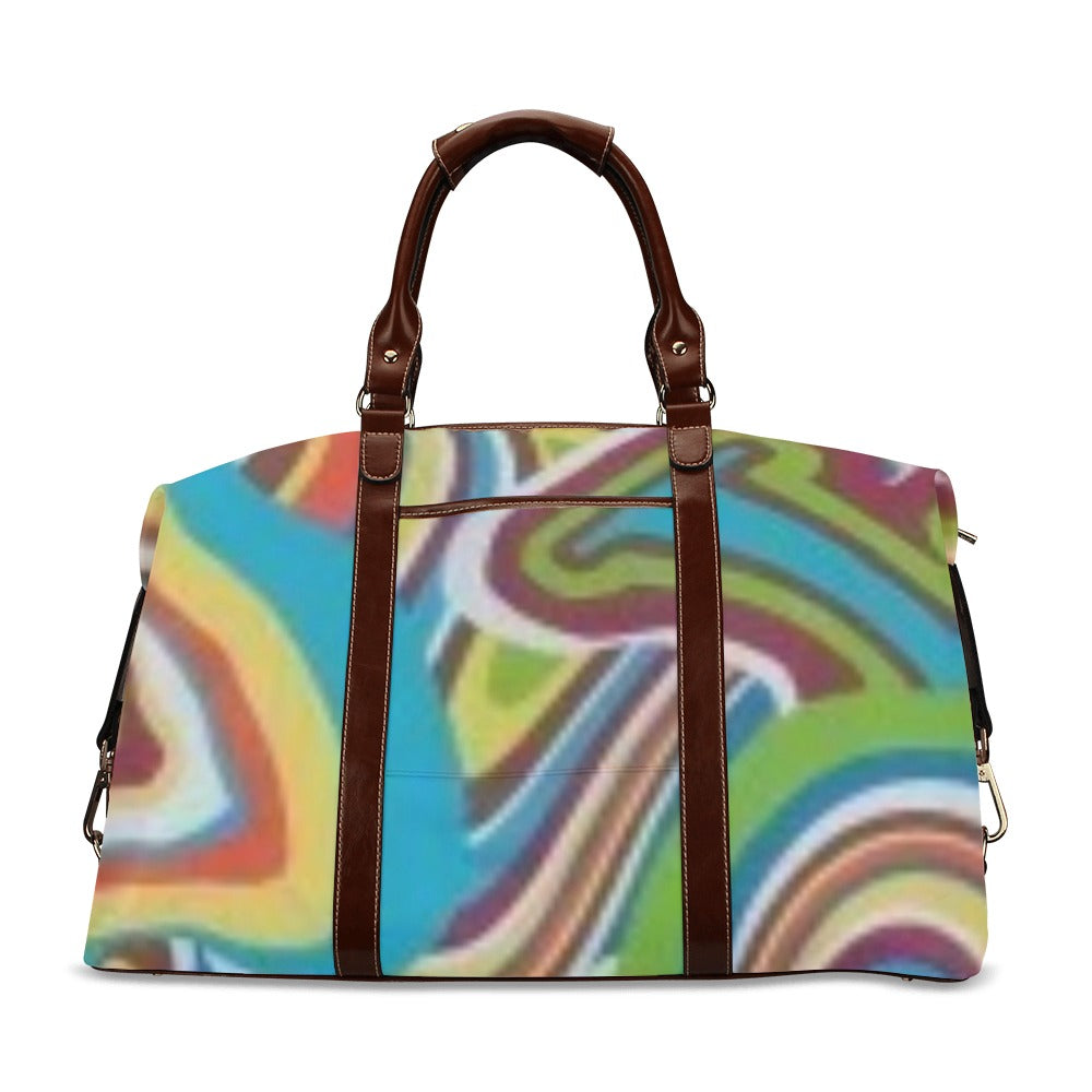 fz stripe travel bag flight bag(model 1643)