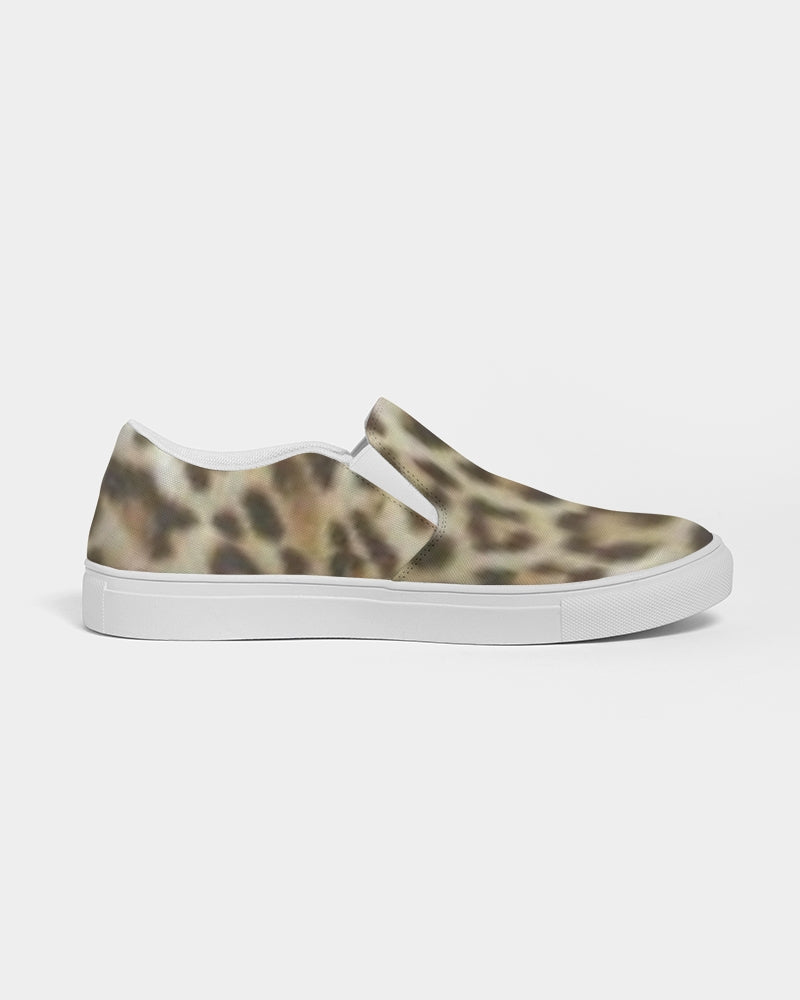 fz leopard zone women's slip-on canvas shoe