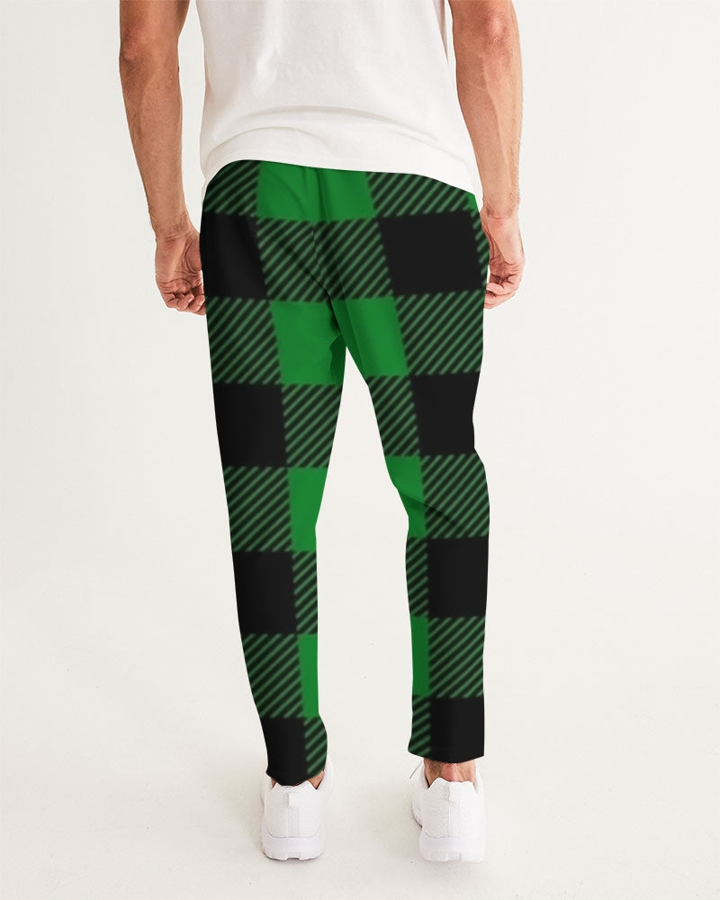 fz plaid men's joggers