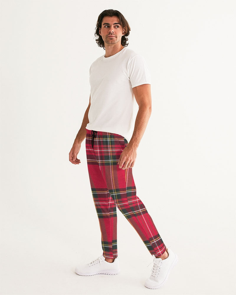 fz plaid too men's joggers