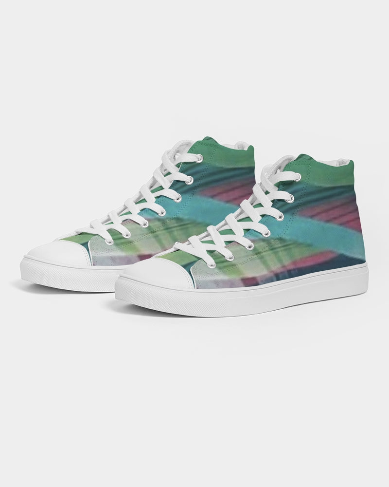 fzwear stripe men's hightop canvas shoe