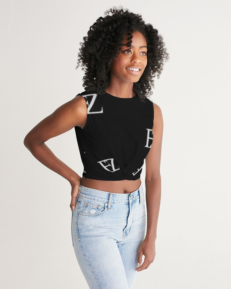 fz original zone women's twist-front tank