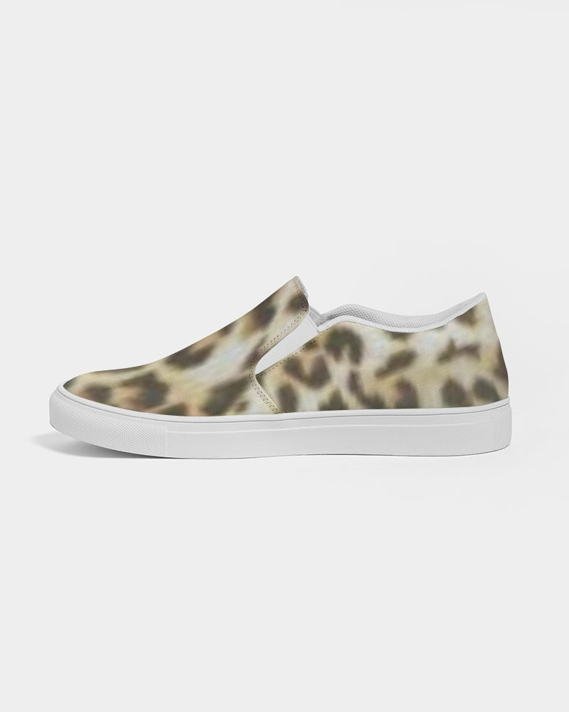 fz leopard zone women's slip-on canvas shoe