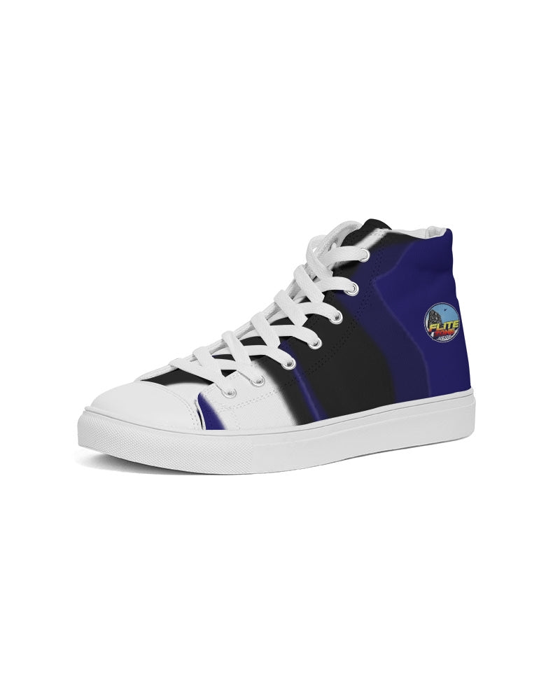 blue zone women's hightop canvas shoe