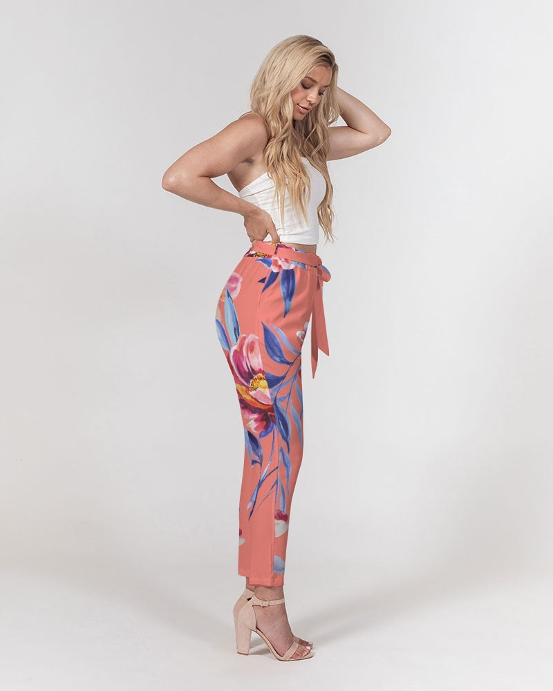 fz spring women's belted tapered pants