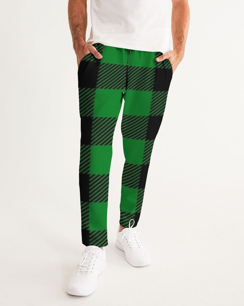 fz plaid men's joggers