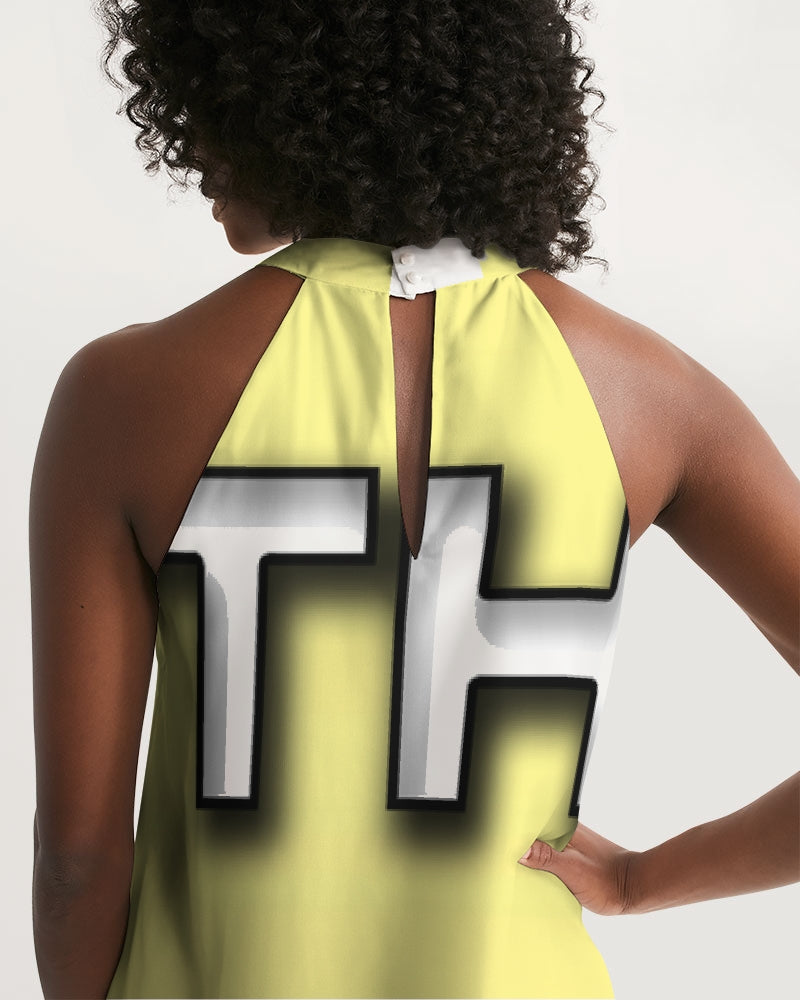 fz mango women's halter dress