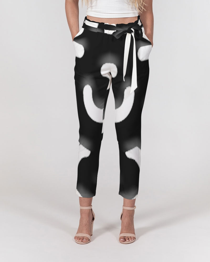 fz abstract zone women's belted tapered pants