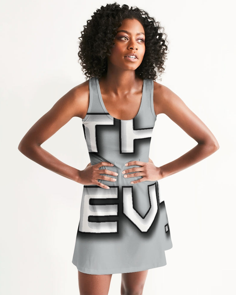 grey zone women's racerback dress