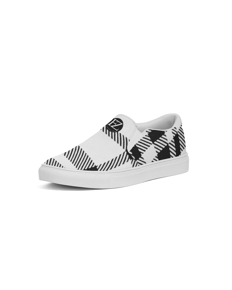 plaid flite too women's slip-on canvas shoe