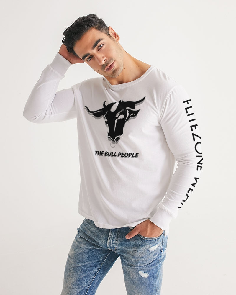the white bull men's long sleeve tee