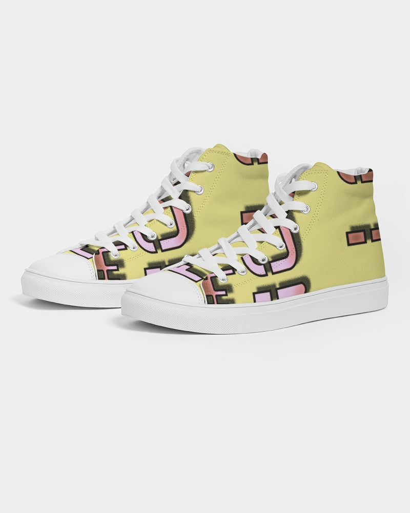 fz mango men's hightop canvas shoe