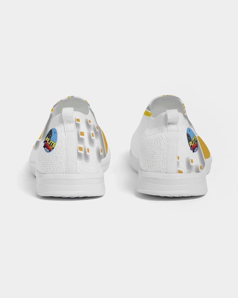 white zone upgraded women's slip-on flyknit shoe