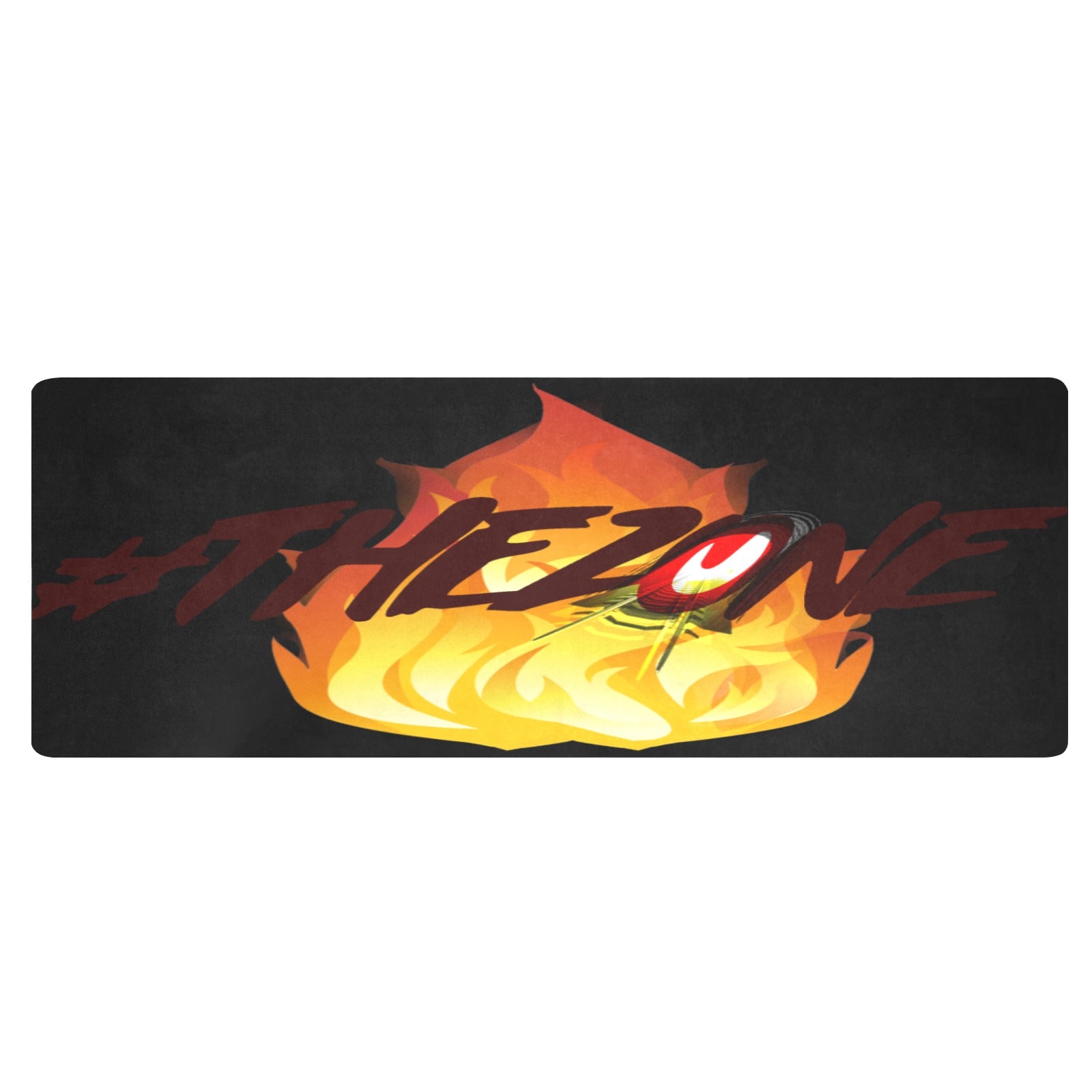 fz zone kitchen mat one size / fz kitchen zone mat - black kitchen mat 48"x17"