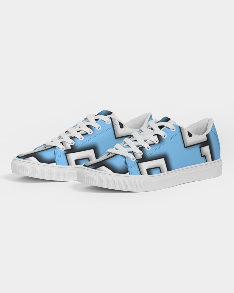 blue sky zone men's faux-leather sneaker