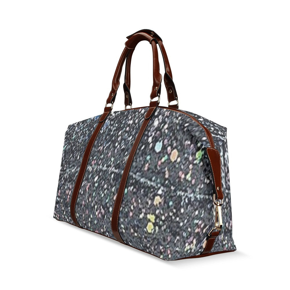 fz rhinestone travel bag flight bag(model 1643)