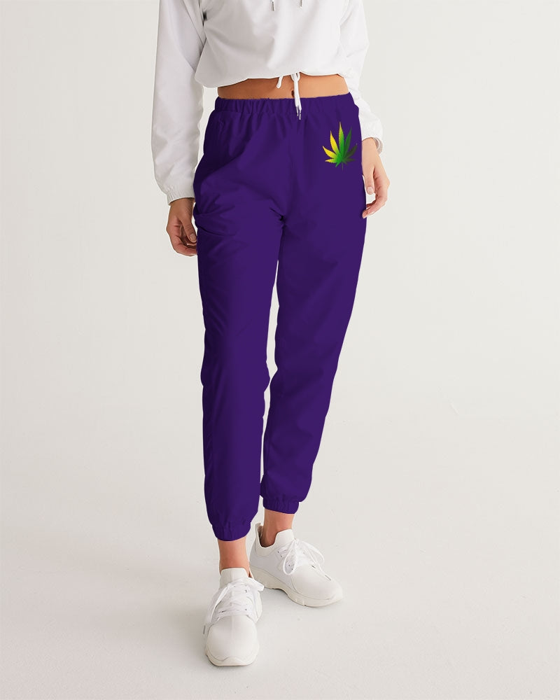 mauve women's track pants