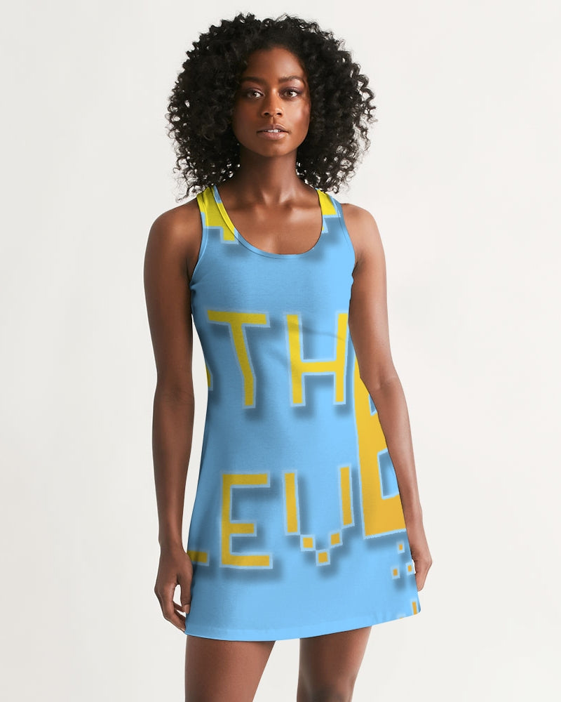 blue sky zone women's racerback dress