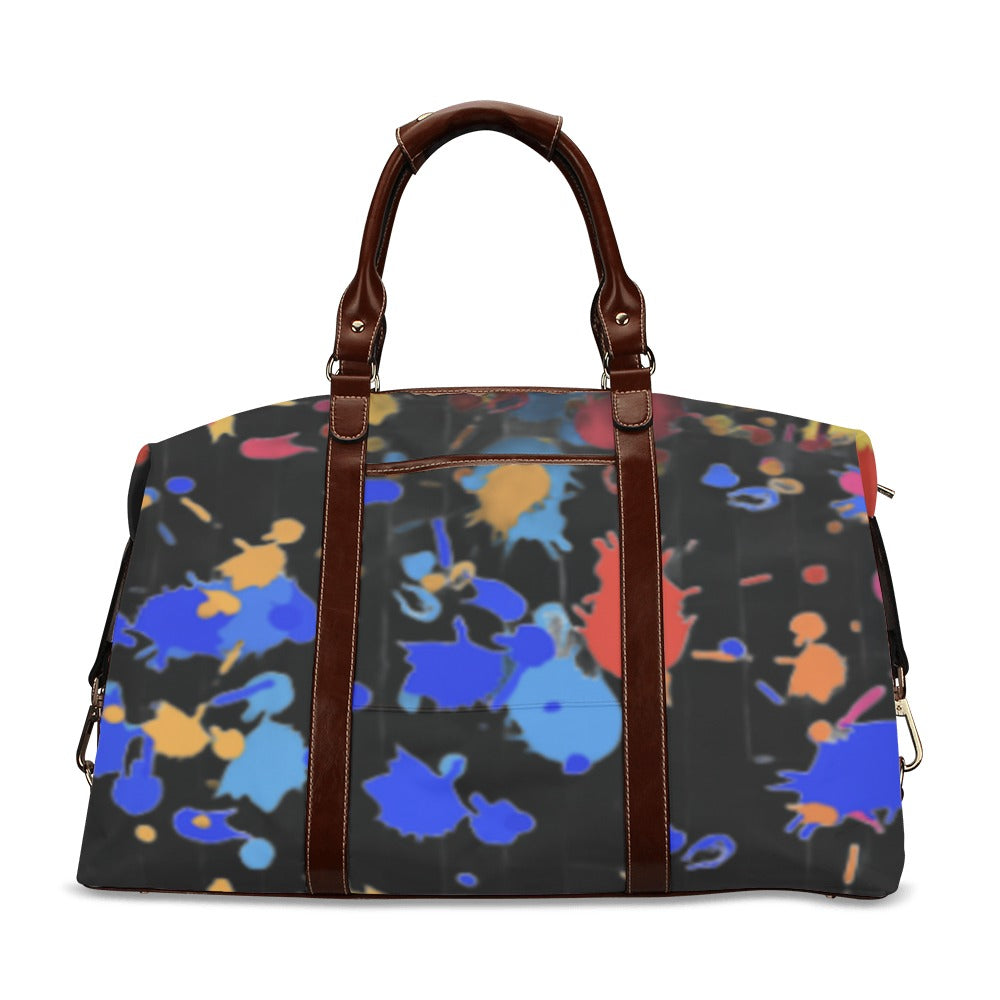 fz paint print travel bag flight bag(model 1643)