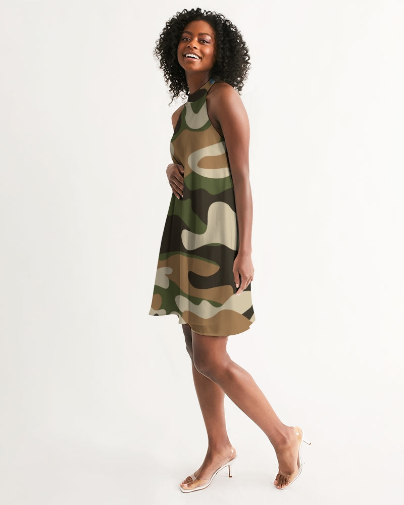 army flite women's halter dress