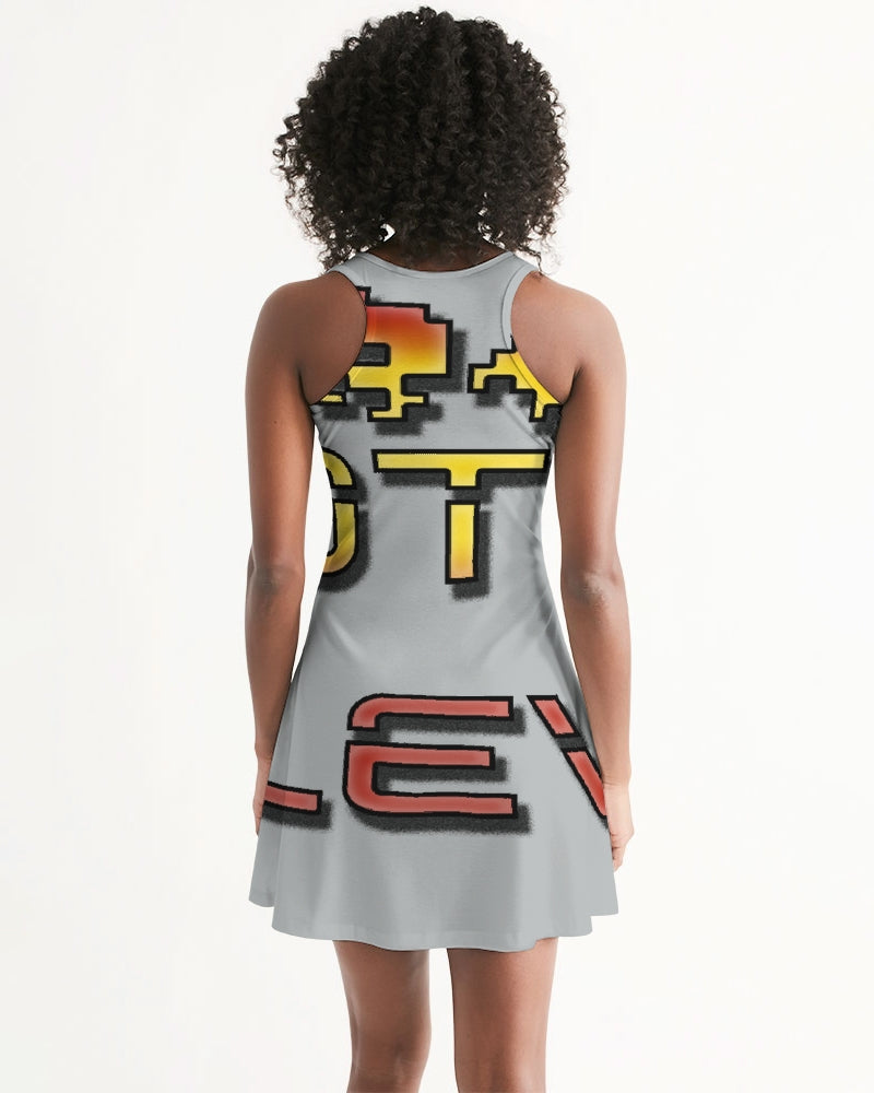 flying grey women's racerback dress