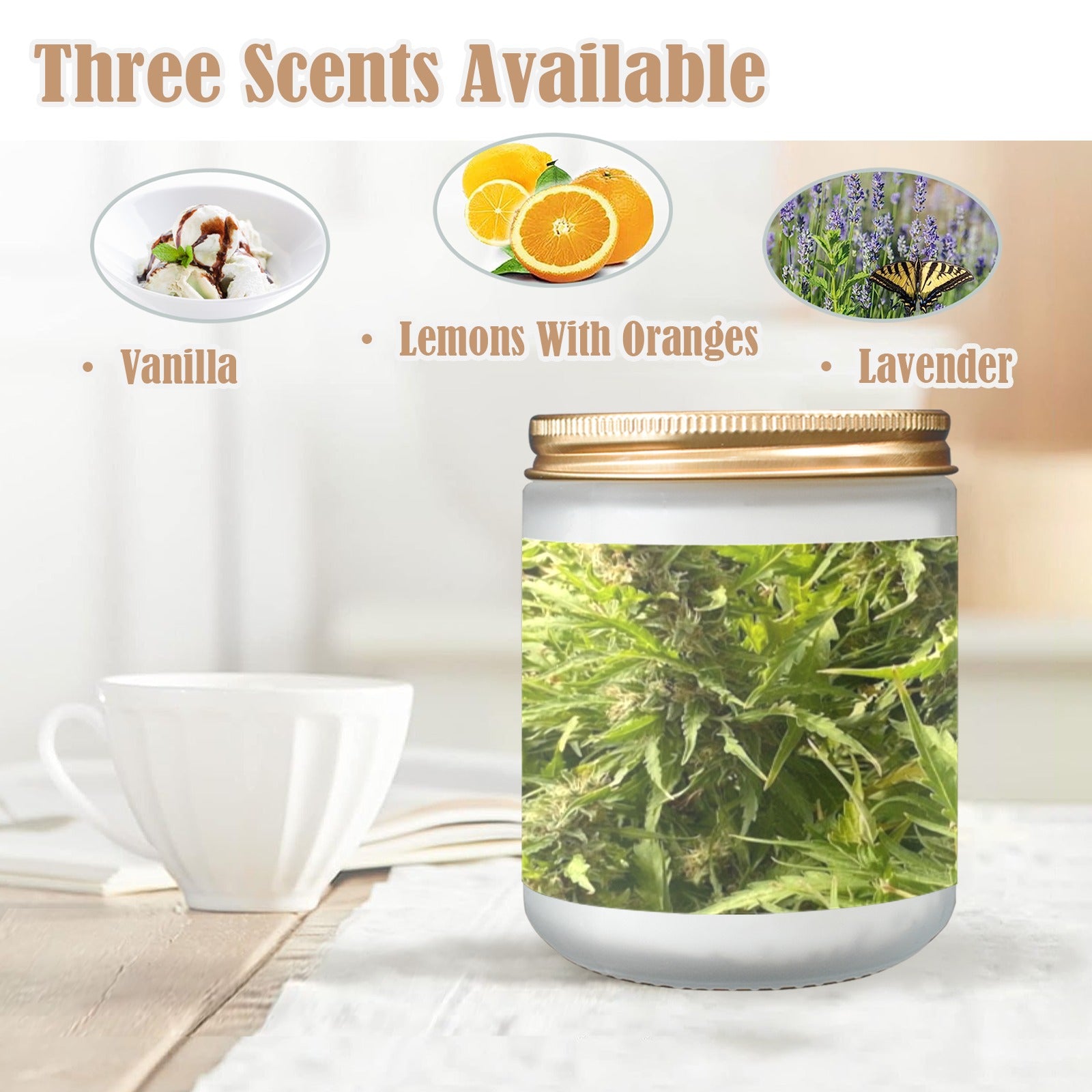 fz cented candles custom scented candle (made in queen)