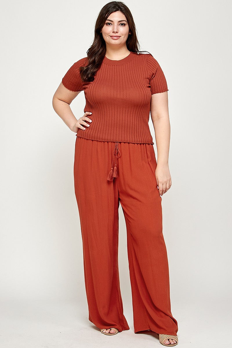 fz women's plus size palazzo pants