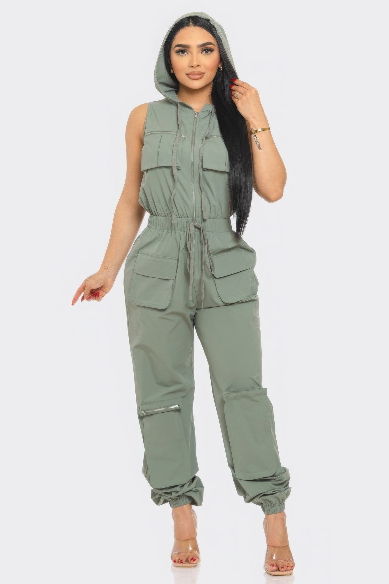 FZ Women's Casual stylish Cargo Jumpsuit - FZwear