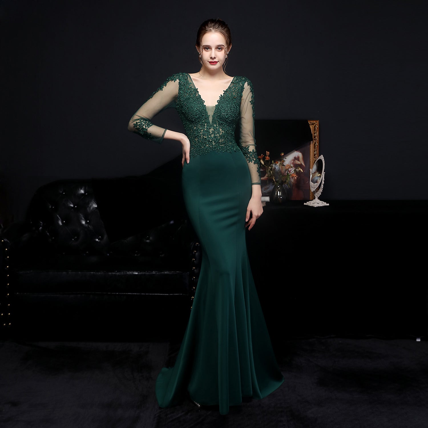 FZ Women's Fishtail Evening Dress - FZwear