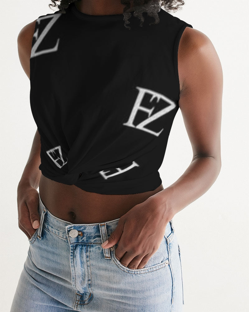 fz original zone women's twist-front tank