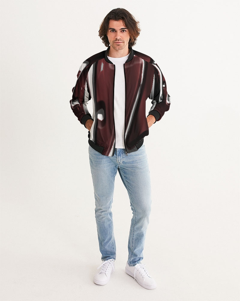 the zone circle men's bomber jacket