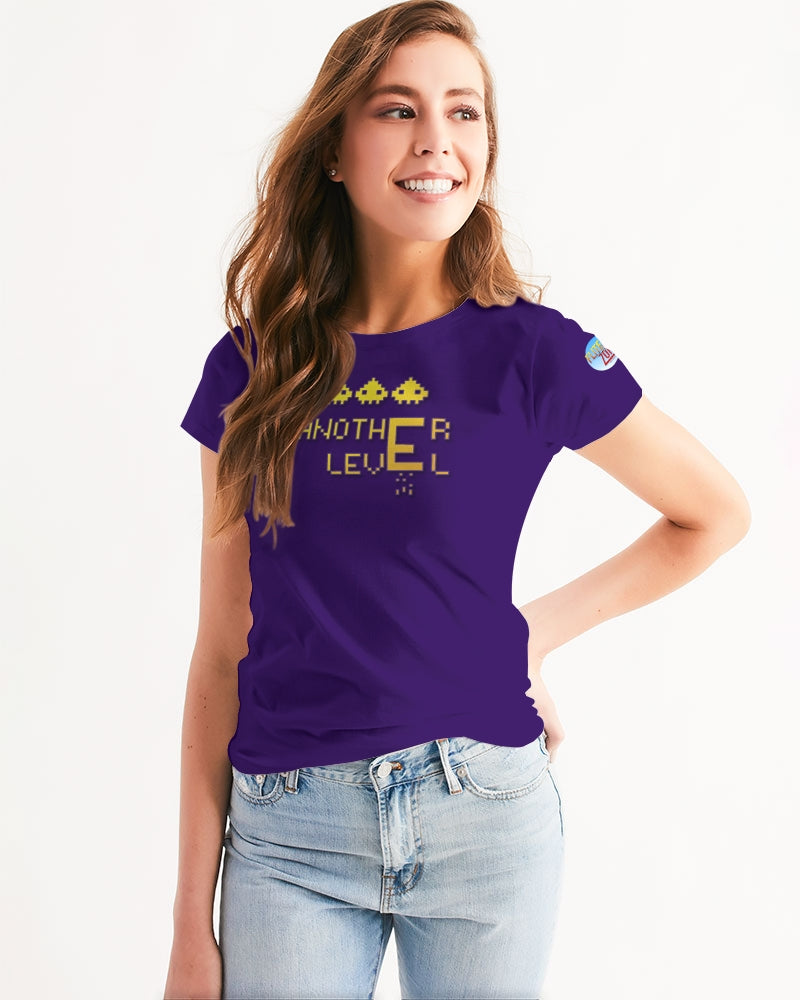 purple flite women's tee