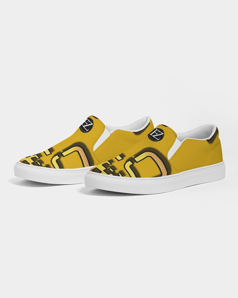 yellow zone women's slip-on canvas shoe