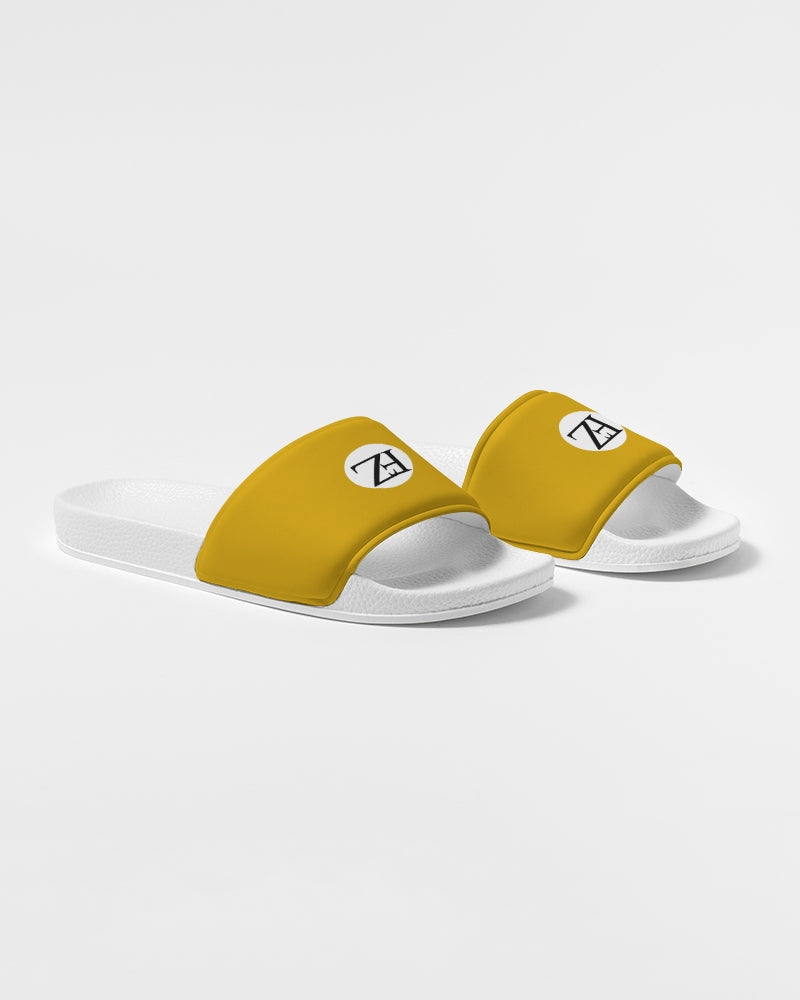 yellow zone women's slide sandal