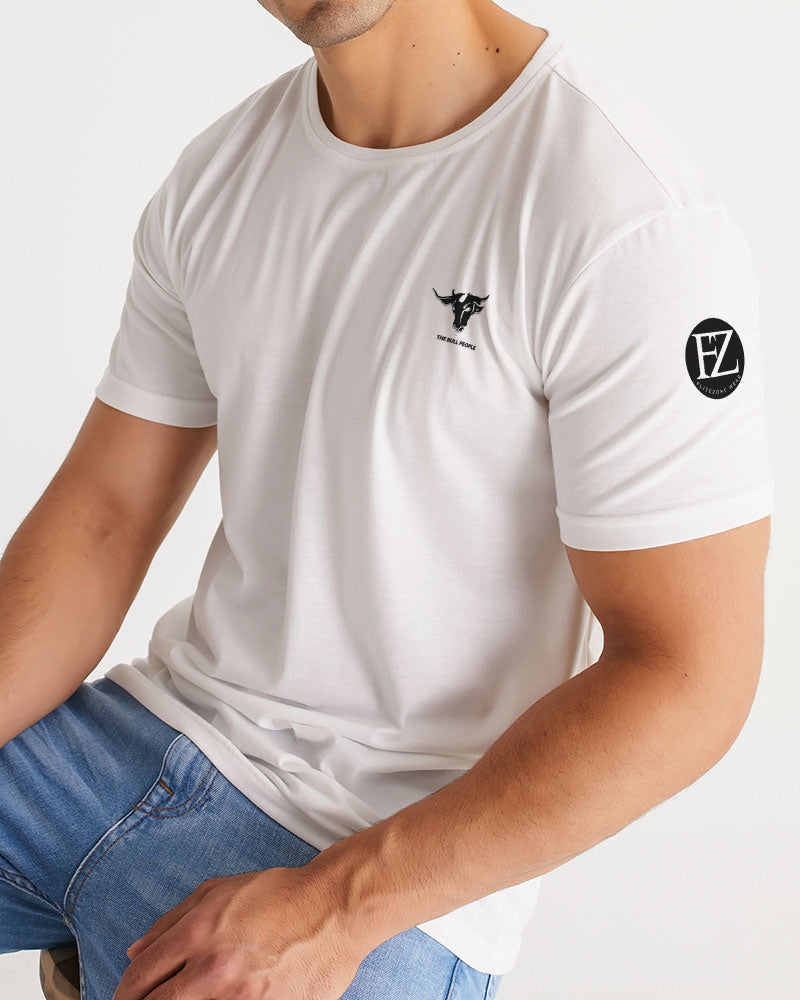 the white bull men's tee
